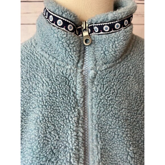 Title Nine Sports Half Zip Sherp Fleece Sweatshirt‎ Shacket XL Extra Large Teddy - Picture 7 of 10